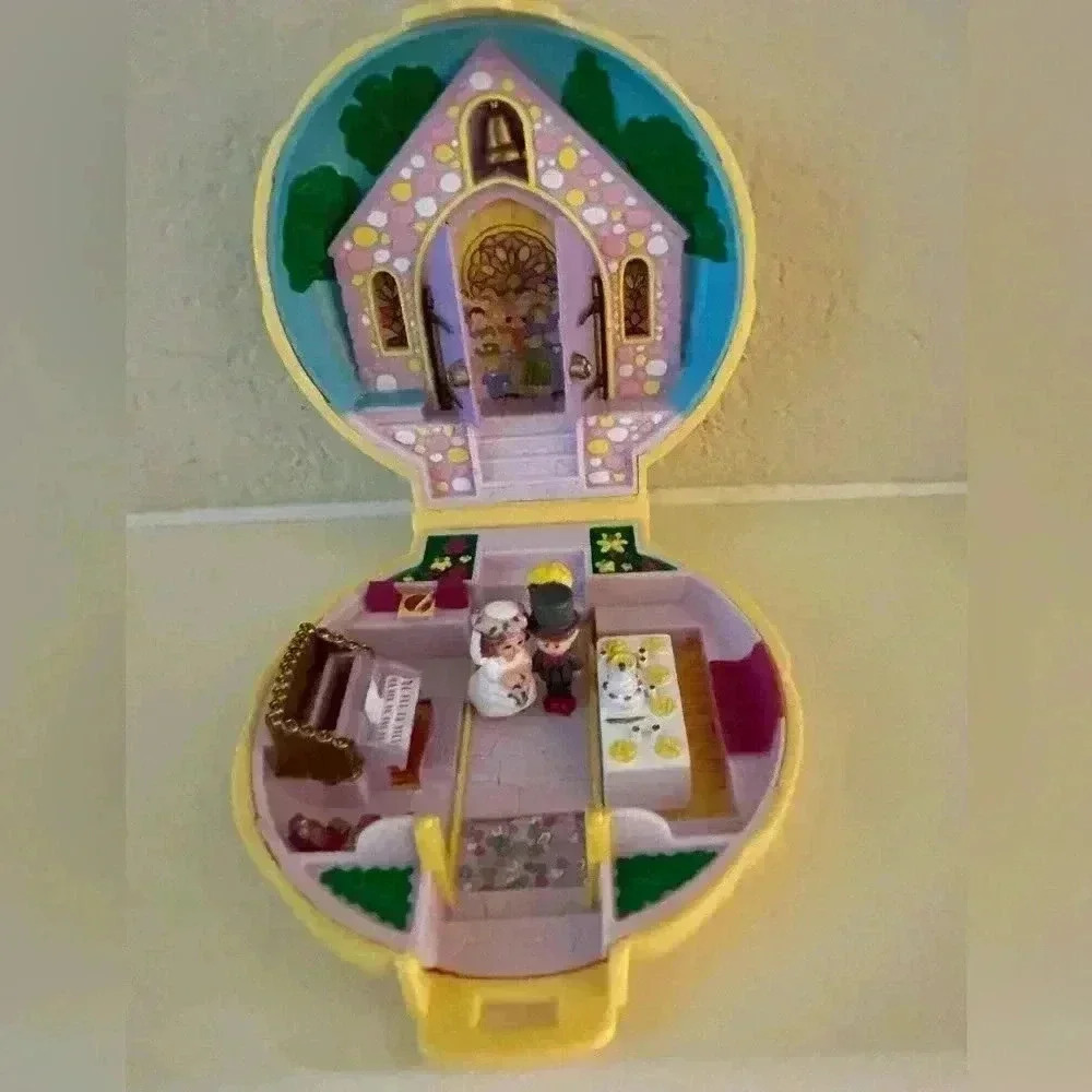 Polly Pocket Blue Bird Vintage 1989 Bridesmaid Polly